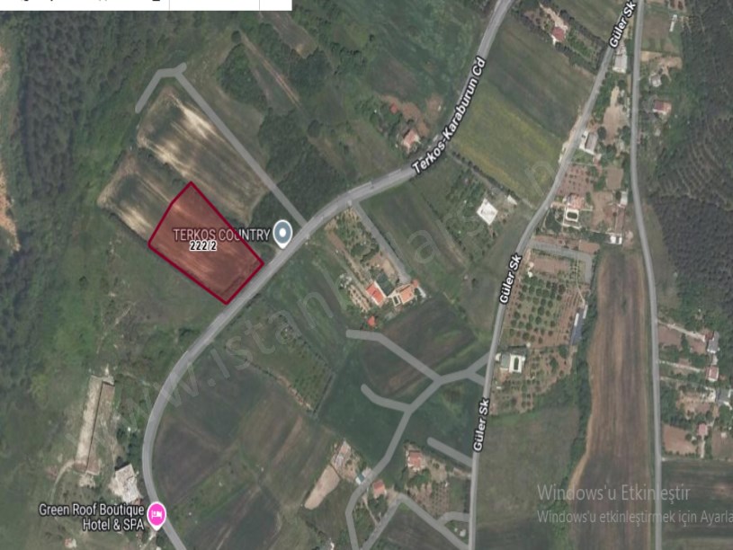 Arnavutköy Durusu Mah  Satılık Arsa ,  6,278 M2 Cadde Cephe Müstakil 