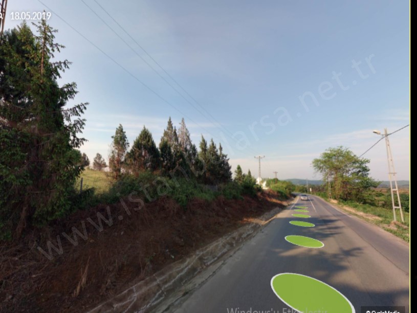 Arnavutköy Durusu Mah  Satılık Arsa ,  6,278 M2 Cadde Cephe Müstakil 