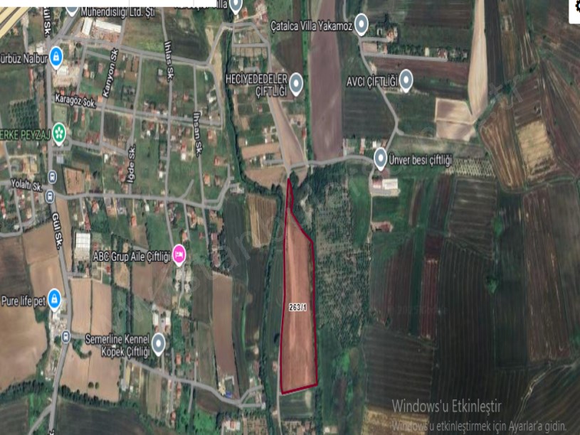 Çatalca Kestanelikte Satılık Arsa  , 250 M2 Yolu Var Evlerin Yakını