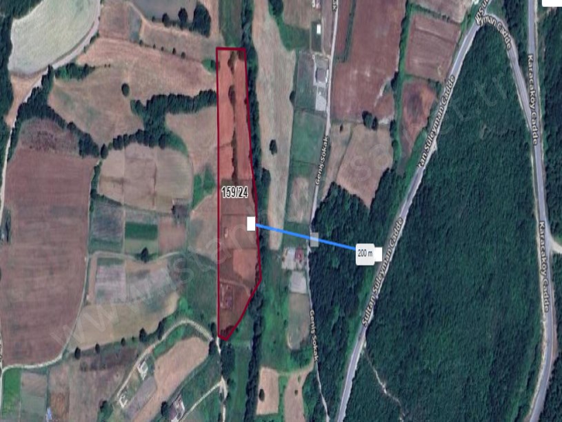 Çatalca Başakköyde Satılık Arsa , 365 m2 Çaplı Yolu Var
