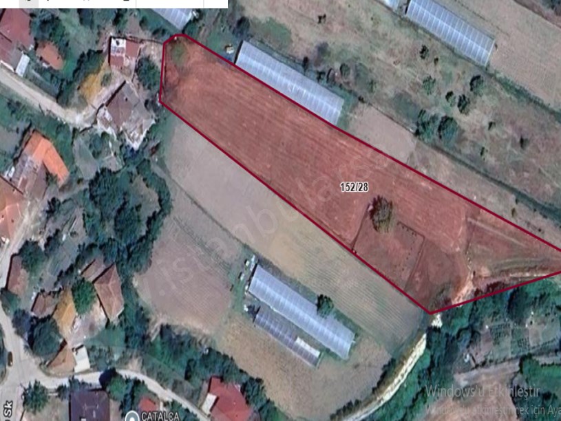 Çatalca Belgratta Satılık Arsa , 450 M2 Köy İçi Çaplı Yolu Var