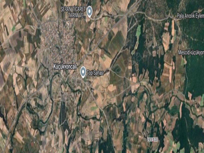 Tekirdağ Saray Küçükyoncalı Mah , Satılık Tarla 1,824 M2 Müstakil Resmi Yola Cephe 
