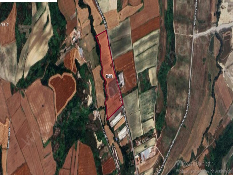 Arnavutköy Dursunköyde Satılık Arsa , 623 m2 Boyalık Caddesine Cephe Hisseli