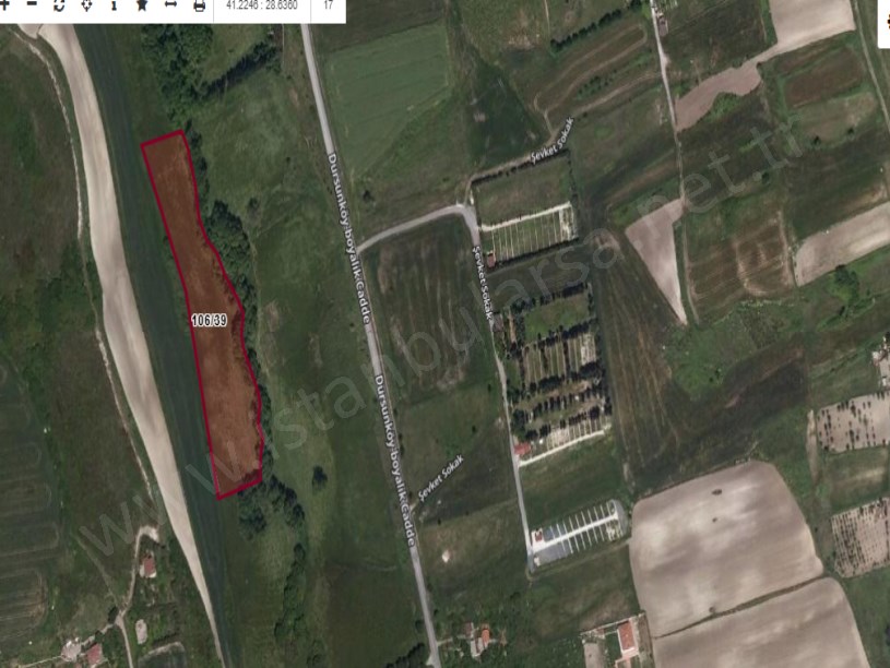 Arnavutköy Dursunköyde Satılık Arsa , 335 m2 Hisseli Evlerin Yakını  