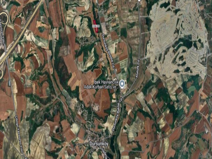 Arnavutköy Dursunköyde Satılık Arsa , 335 m2 Hisseli Evlerin Yakını  