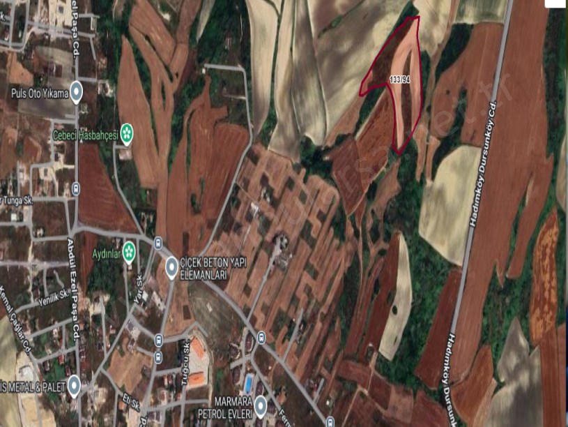 Arnavutköy Dursunköyde Satılık Arsa , 220 M2 Hisseli İmarlı 