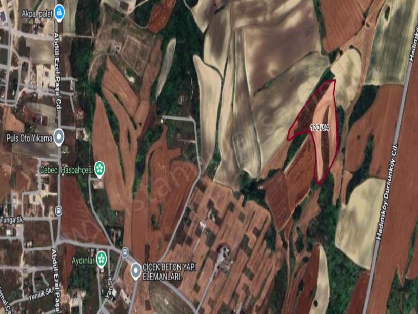 Arnavutköy Dursunköyde Satılık Arsa , 220 M2 Hisseli İmarlı 