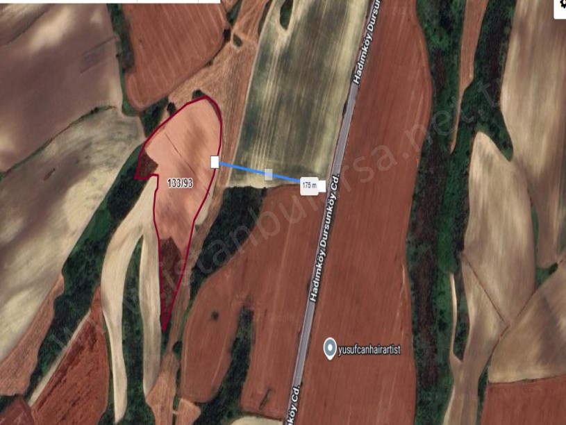 Arnavutköy Dursunköyde Satılık Arsa , 267 M2 Hisseli İmarlı 