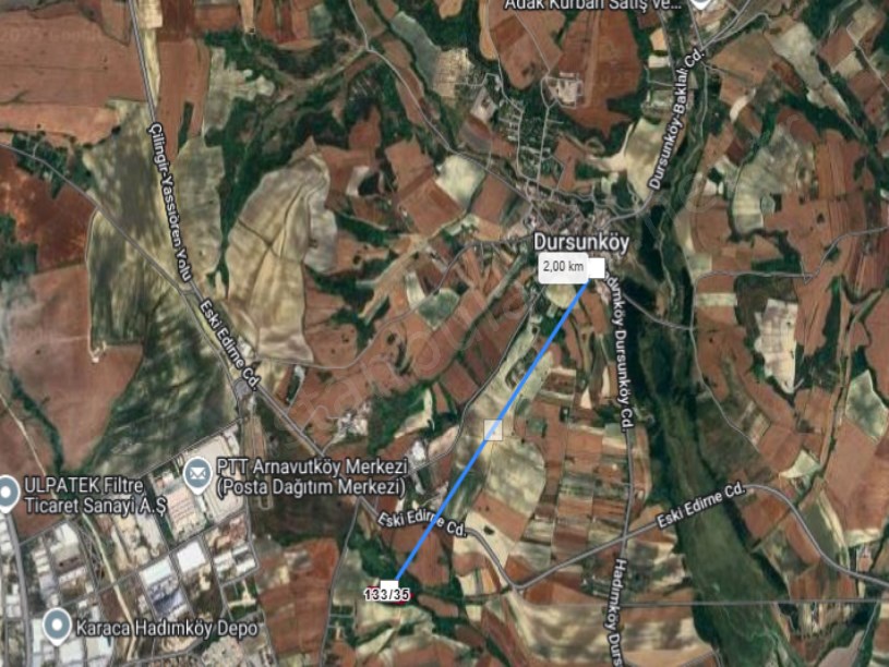 Arnavutköy Dursunköyde Satılık Arsa , 316 M2 Hisseli 
