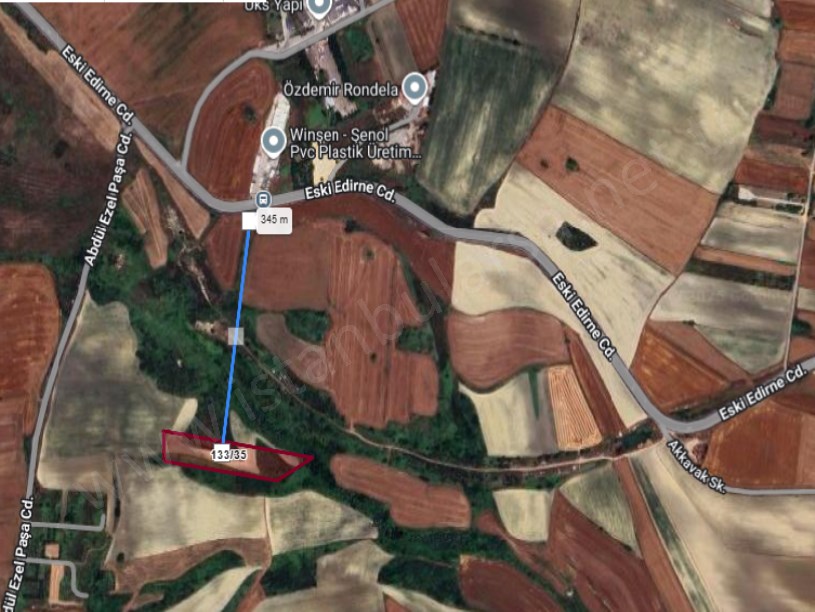 Arnavutköy Dursunköyde Satılık Arsa , 316 M2 Hisseli 