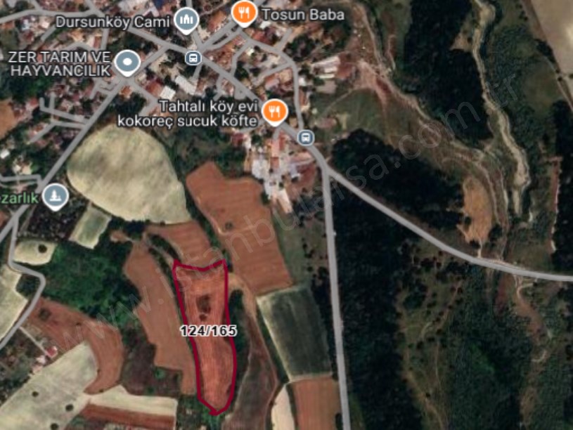 Arnavutköy Dursunköyde Satılık Arsa , 113 M2 Yolu Var Evlerin Yakını