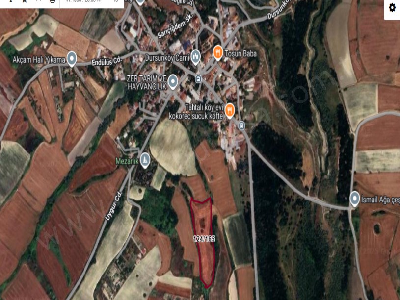 Arnavutköy Dursunköyde Satılık Arsa , 113 M2 Yolu Var Evlerin Yakını