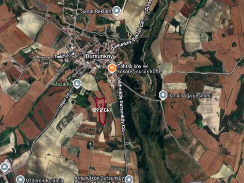 Arnavutköy Dursunköyde Satılık Arsa , 113 M2 Yolu Var Evlerin Yakını