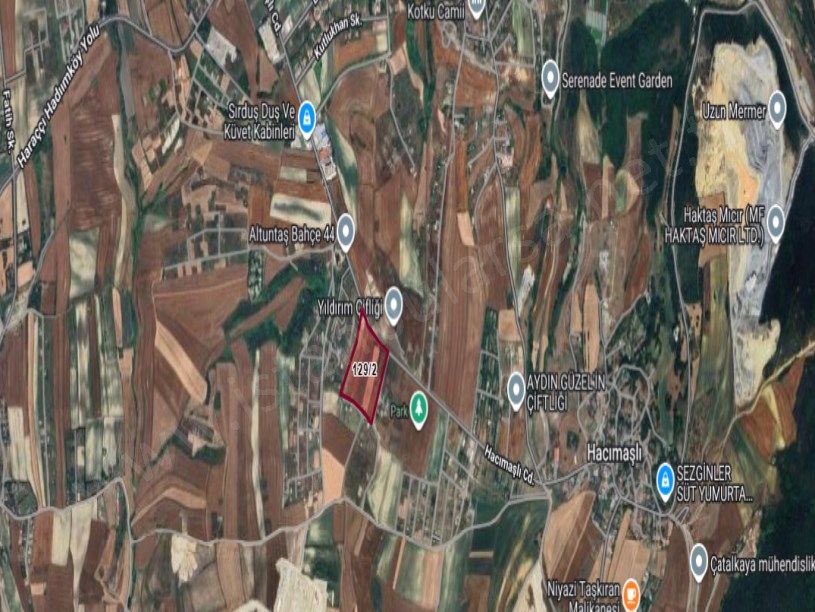 Arnavutköy Hacımaşlı  Satılık Arsa , 500 m2 Yolu Var Cadde Cephe 