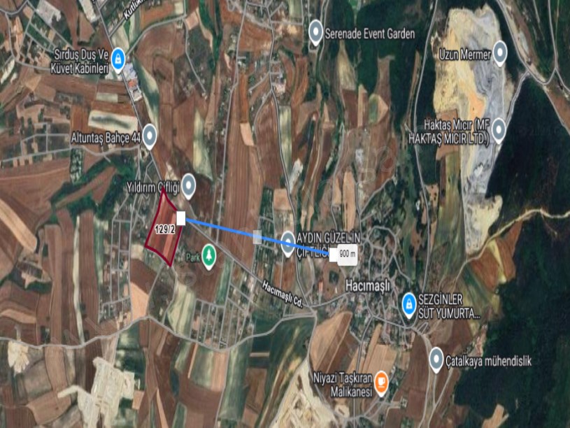 Arnavutköy Hacımaşlı  Satılık Arsa , 500 m2 Yolu Var Cadde Cephe 