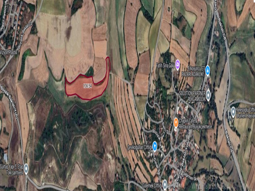 Arnavutköy Baklalıda Satılık Arsa ,  250 M2 Yolu Var Hisseli İmarlı 
