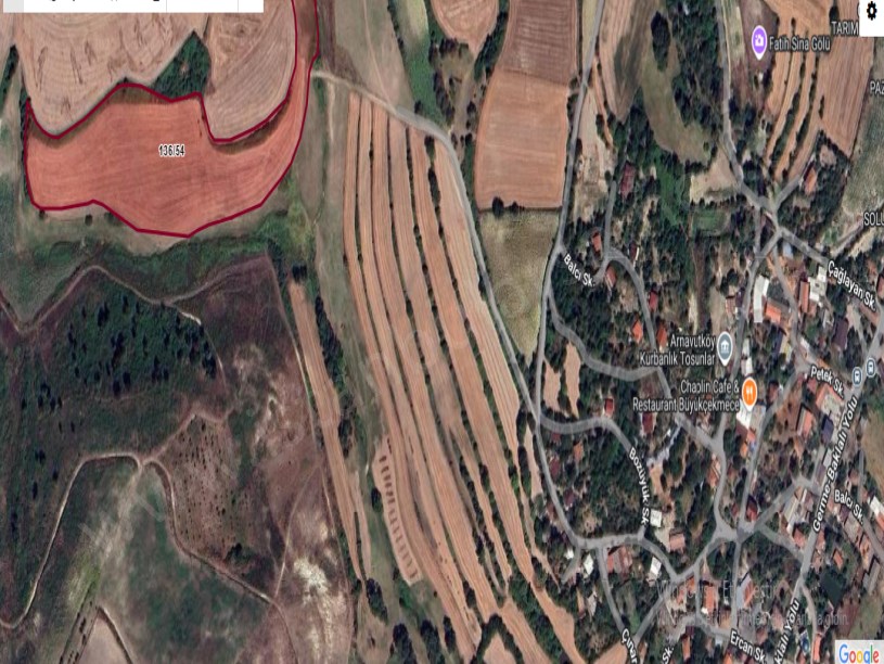 Arnavutköy Baklalıda Satılık Arsa ,  250 M2 Yolu Var Hisseli İmarlı 
