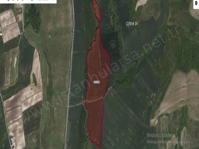 Arnavutköy Dursunköyde Satılık Arsa , 301 M2 Yolu Var Hisseli 