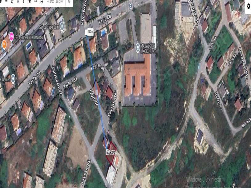 Arnavutköy Taşolukta Satılık Arsa , 340 M2 2 Kat İmarlı Müstakil