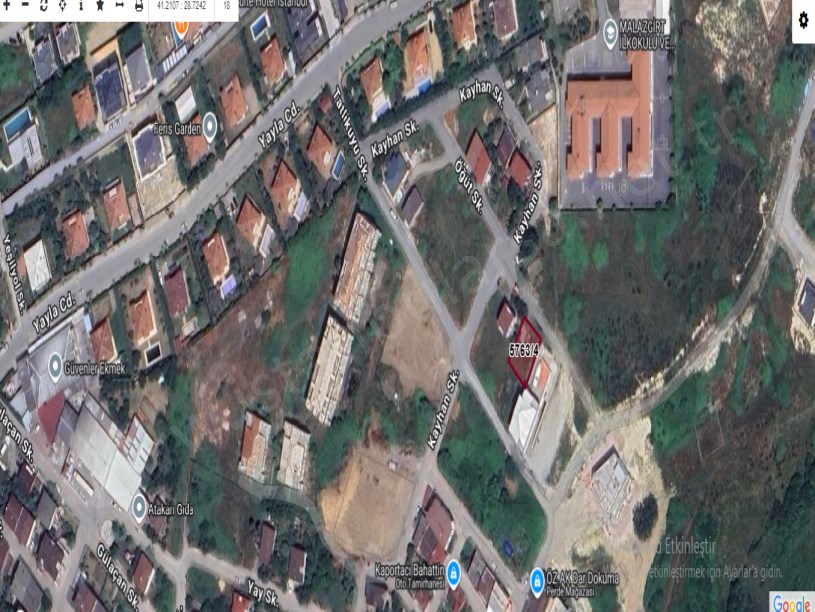 Arnavutköy Taşolukta Satılık Arsa , 340 M2 2 Kat İmarlı Müstakil