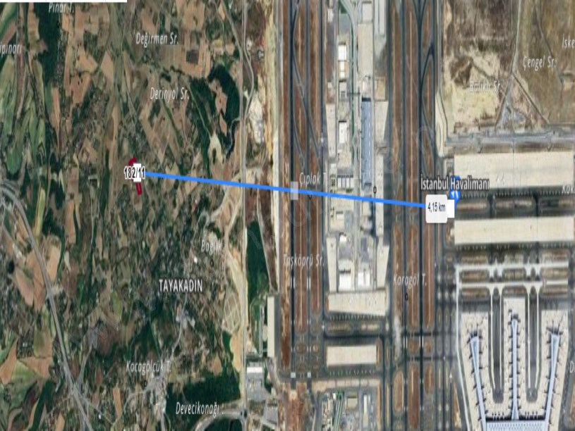 Arnavutköy Tayakadın Satılık Arsa , 645 M2 Yolu Var Evlerin Yakını İmarlı 