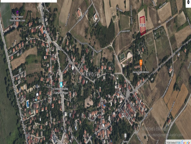 Arnavutköy Durusu Mah  Satılık Arsa ,  1,624 m2 Müstakil Yolu Var Evlerin Yakını