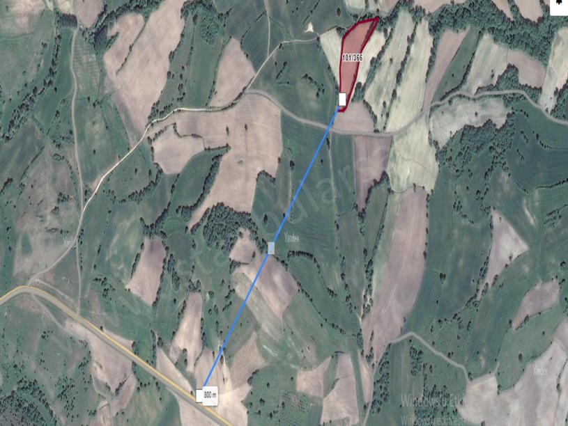 Kırklareli Kofçaz Kocatarla Köyü Satılık Arsa ,1,605 M2 Çaplı Yolu  Var