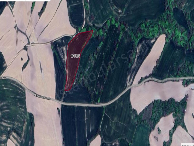 Kırklareli Kofçaz Kocatarla Köyü Satılık Arsa ,1,605 M2 Çaplı Yolu  Var