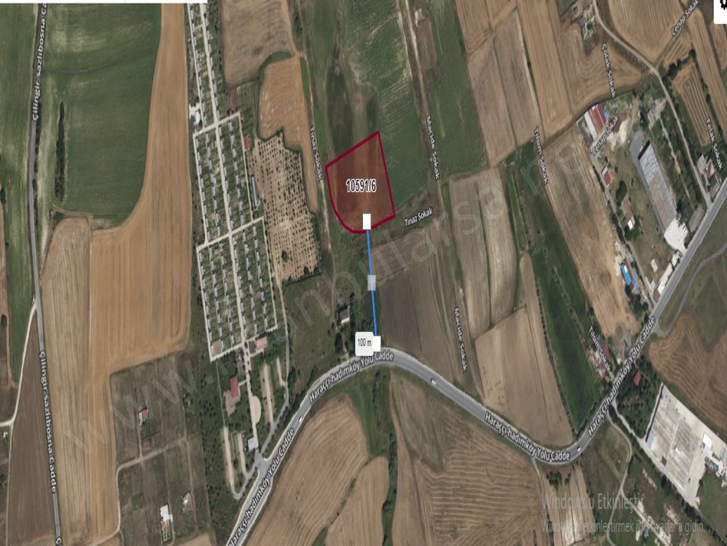 Arnavutköy Haraççıda Satılık Arsa , 1,150 m2 Yolu Var Evlerin Yakını