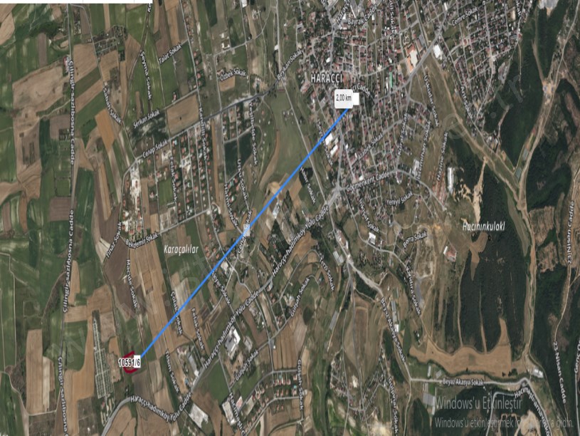 Arnavutköy Haraççıda Satılık Arsa , 1,150 m2 Yolu Var Evlerin Yakını