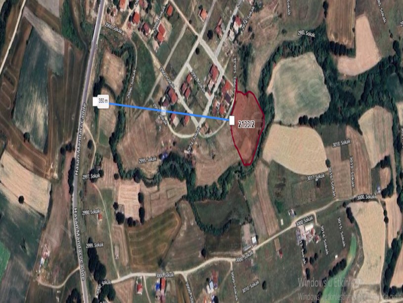 Tekirdağ Saray Büyükyoncalı Mah Satılık Arsa ,  1000 M2 Hisseli Evlerin Yakını  Merkezde 