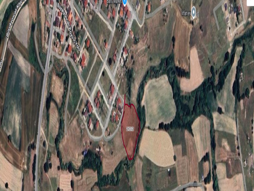 Tekirdağ Saray Büyükyoncalı Mah Satılık Arsa ,  1000 M2 Hisseli Evlerin Yakını  Merkezde 