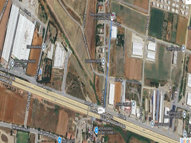 Silivri Selimpaşada Satılık Arsa , 200 M2 Müstakil  Asfalt Caddeye Cephe 