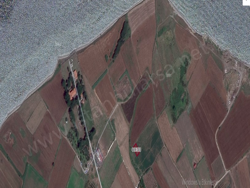 Çanakkale Lapseki Çardak Köyü Satılık Arsa , 338 m2 Müstakil Deniz Manzaralı 