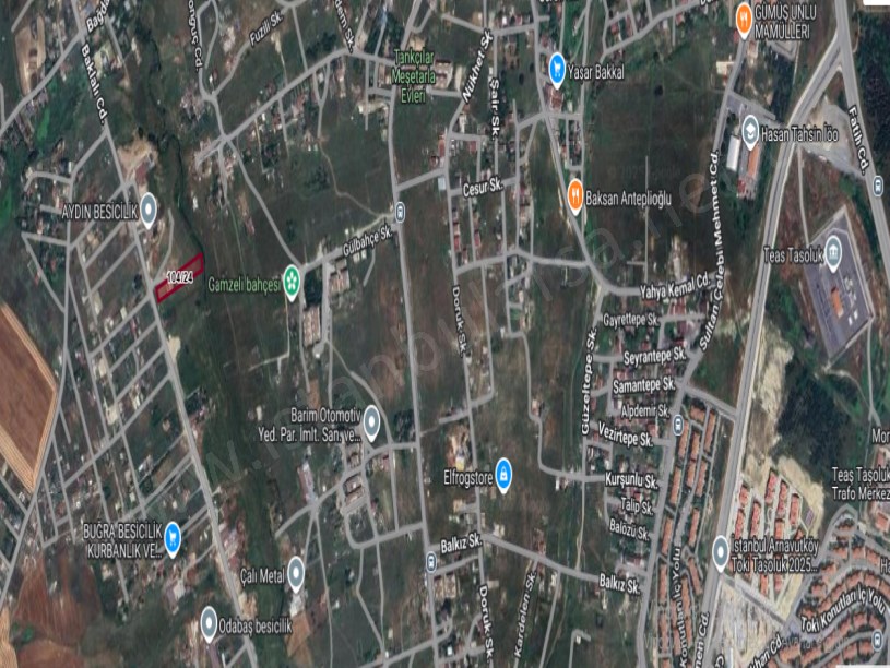 Arnavutköy Çilingirde Satılık Arsa , 185 M2 Merkezde Hisseli Yolu Var 