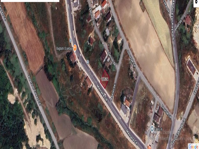 Arnavutköy Hadımköyde Satılık Arsa , 403 M2 Cadde Cephe Müstakil Merkezde İmarlı