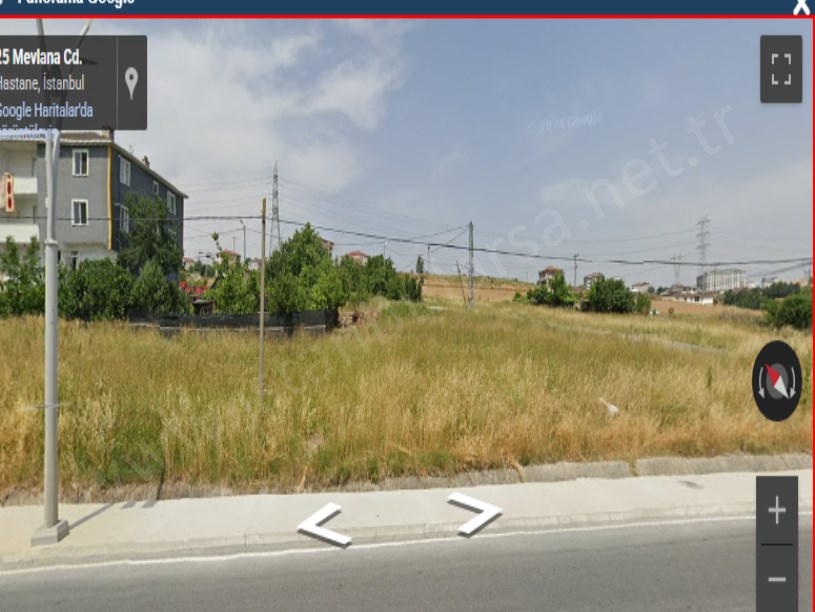 Arnavutköy Hadımköyde Satılık Arsa , 403 M2 Cadde Cephe Müstakil Merkezde İmarlı
