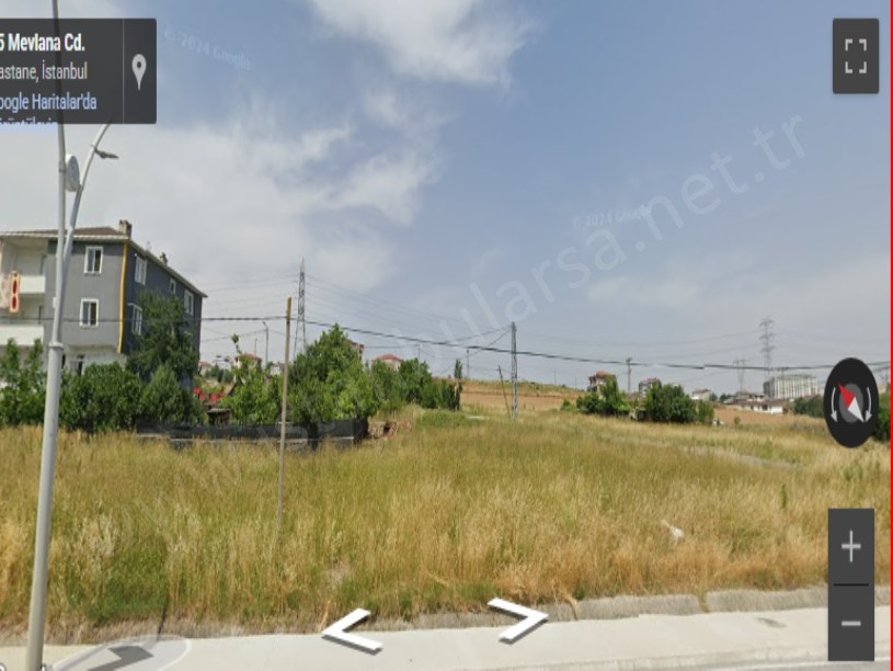 Arnavutköy Hadımköyde Satılık Arsa , 403 M2 Cadde Cephe Müstakil Merkezde İmarlı