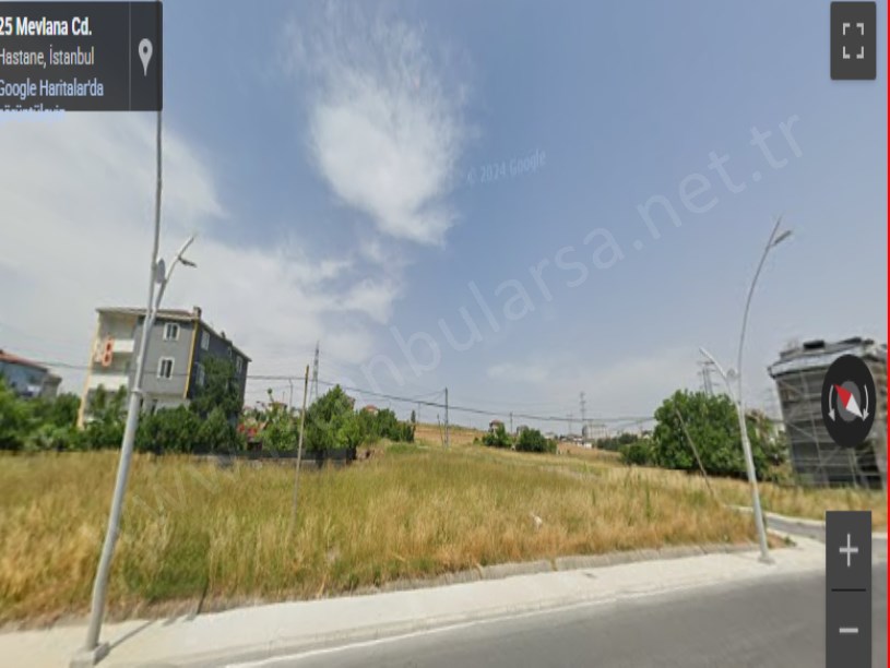 Arnavutköy Hadımköyde Satılık Arsa , 403 M2 Cadde Cephe Müstakil Merkezde İmarlı