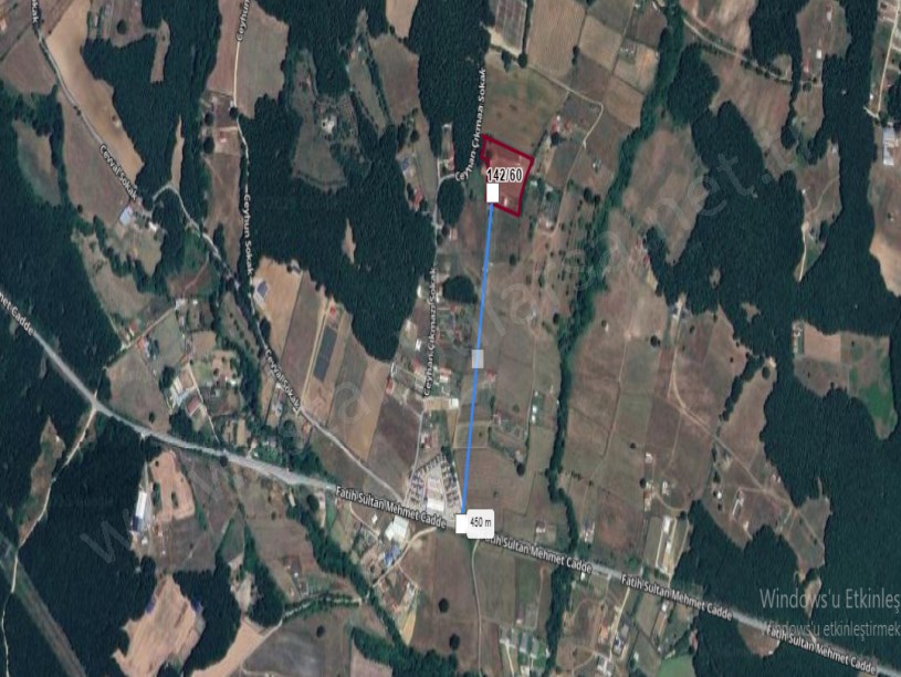 Çatalca Binkılıçta Satılık Arsa , 357 M2 Yolu Var Evlerin Yakını Hisseli