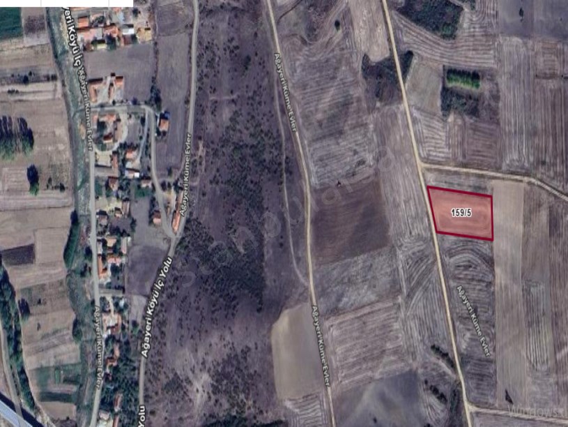 Kırklareli Babaeski Ağayeri Köyünde Satılık Arsa , 3,780 m2 Müstakil Yolu Var