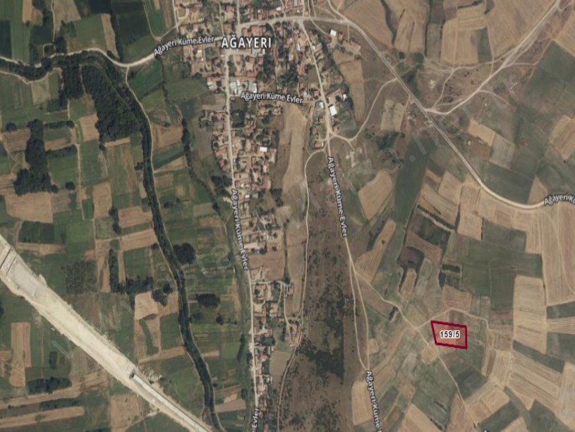 Kırklareli Babaeski Ağayeri Köyünde Satılık Arsa , 3,780 m2 Müstakil Yolu Var