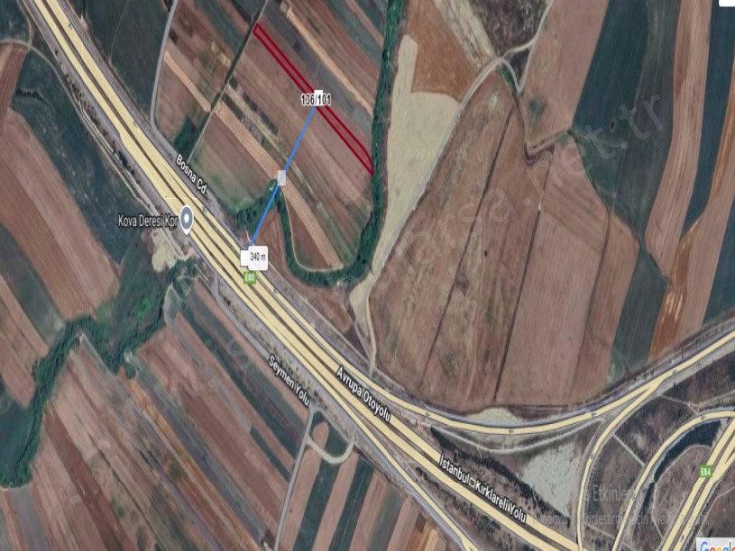 Silivri Seymende Satılık Arsa , 565 M2 Yolu Var Çaplı Hisseli