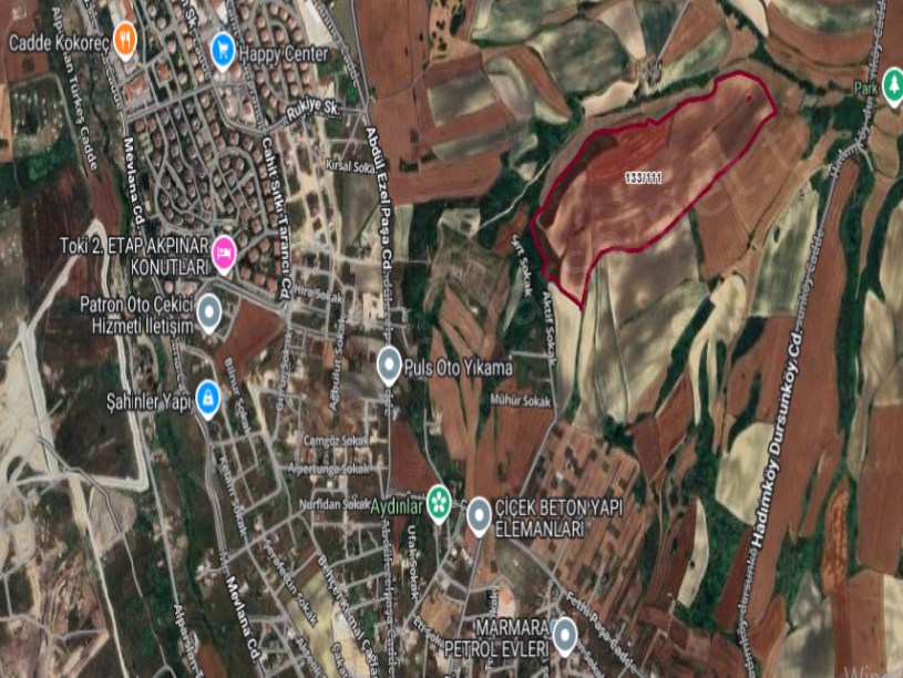 Arnavutköy Dursunköyde Satılık Arsa , 2000 m2 Hisseli İmarlı 