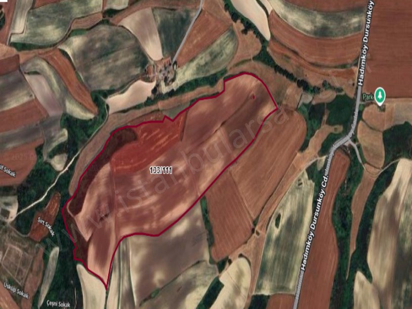Arnavutköy Dursunköyde Satılık Arsa , 2000 m2 Hisseli İmarlı 