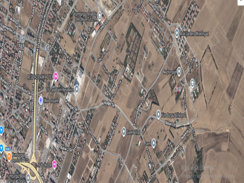 İstanbul Büyükçekmece Kumburgaz Mah Satılık Arsa , 1,034 M2 Müstakil Merkezde Denize Yakın 