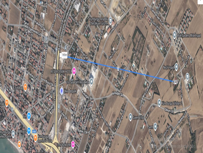 İstanbul Büyükçekmece Kumburgaz Mah Satılık Arsa , 1,034 M2 Müstakil Merkezde Denize Yakın 
