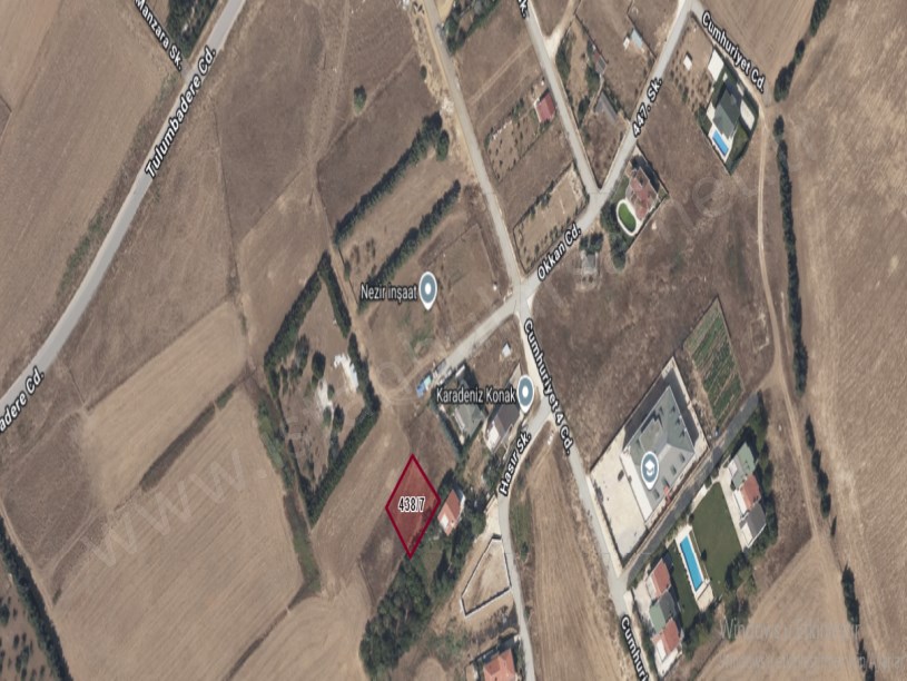 İstanbul Büyükçekmece Kumburgaz Mah Satılık Arsa , 1,034 M2 Müstakil Merkezde Denize Yakın 