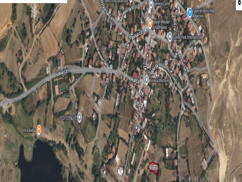 Arnavutköy Yeniköyde Satılık Arsa , 845 m2 Müstakil İmarlı Merkezde 