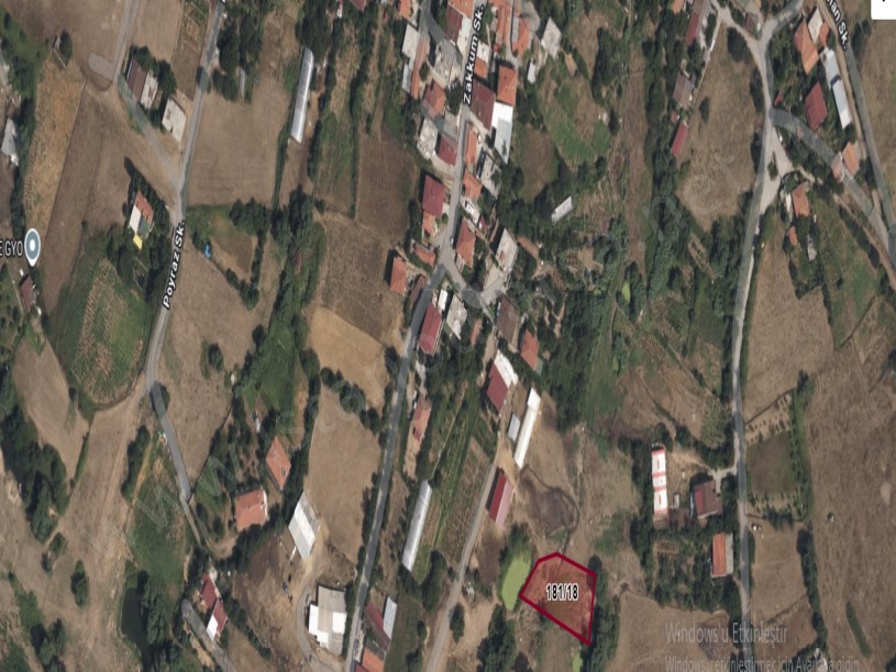 Arnavutköy Yeniköyde Satılık Arsa , 845 m2 Müstakil İmarlı Merkezde 